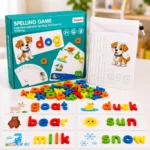 Word Spelling Game with Alphabet Cards
