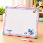2 in 1 Kids White Board & Alphabet Board