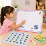 2 in 1 Kids White Board & Alphabet Board - Image 3
