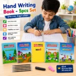 Magic Handwriting Book 5 in 1 Combo Set with Pen, 5 Refills & Pencil Grip - Image 4